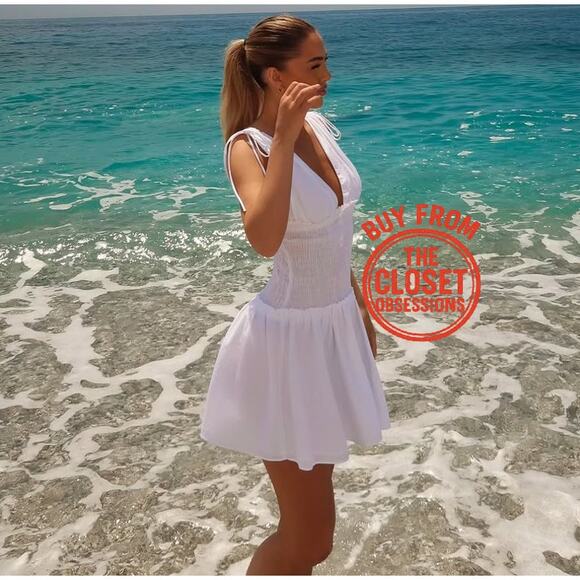 RARE!!! ZARA V-Neck Dress with Ties NWT - Picture 8 of 16